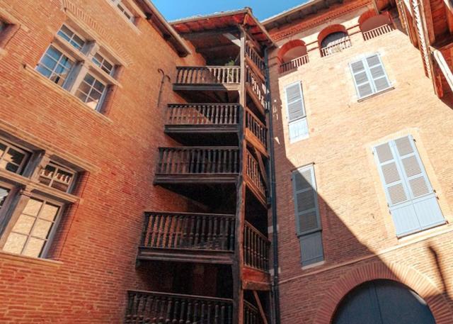 Апартаменты Duplex Climatise Dans Un Monument Historique Тулуза Экстерьер фото